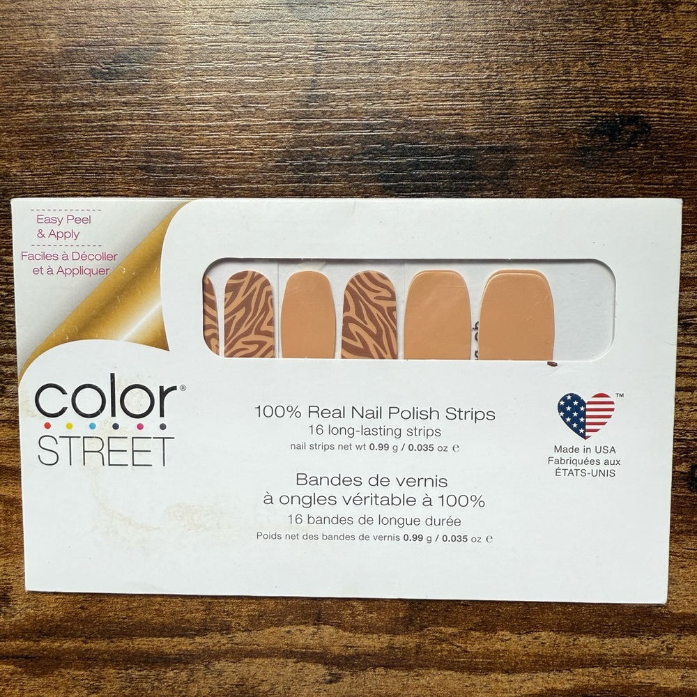 Color Street Nail Polish Strips: All Wild Up - Picture 3 of 7